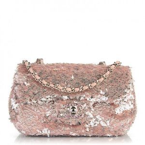 CHANEL sequin bag
